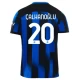 Maillot de Foot Inter Milan Calhanoglu #20 2023-24 Domicile Homme