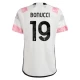 Maillot de Foot Juventus FC 2023-24 Leonardo Bonucci #19 Extérieur Homme