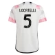 Maillot de Foot Juventus FC 2023-24 Locatelli #5 Extérieur Homme