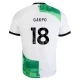 Maillot de Foot Liverpool FC 2023-24 Cody Gakpo #18 Extérieur Homme