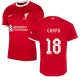 Maillot de Foot Liverpool FC Cody Gakpo #18 2023-24 UCL Domicile Homme