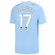 Maillot de Foot Manchester City Kevin De Bruyne #17 2023-24 Domicile Homme