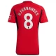 Maillot de Foot Manchester United Bruno Fernandes #8 2023-24 Domicile Homme