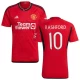Maillot de Foot Manchester United Marcus Rashford #10 2023-24 UCL Domicile Homme
