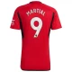 Maillot de Foot Manchester United Martial #9 2023-24 Domicile Homme