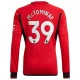 Maillot de Foot Manchester United McTominay #39 2023-24 Domicile Homme Manches Longues