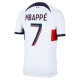 Maillot de Foot Paris Saint-Germain PSG 2023-24 Kylian Mbappé #7 Extérieur Homme