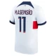 Maillot de Foot Paris Saint-Germain PSG 2023-24 M.Asensio #11 Extérieur Homme