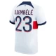 Maillot de Foot Paris Saint-Germain PSG 2023-24 Ousmane Dembélé #23 Extérieur Homme