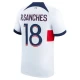 Maillot de Foot Paris Saint-Germain PSG 2023-24 R.Sanches #18 Extérieur Homme