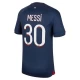 Maillot de Foot Paris Saint-Germain PSG Lionel Messi #30 2023-24 Domicile Homme