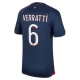 Maillot de Foot Paris Saint-Germain PSG Marco Verratti #6 2023-24 Domicile Homme