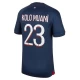 Maillot de Foot Paris Saint-Germain PSG Randal Kolo Muani #23 2023-24 Domicile Homme