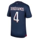Maillot de Foot Paris Saint-Germain PSG Sergio Ramos #4 2023-24 Domicile Homme