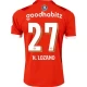 Maillot de Foot PSV Eindhoven H. Lozano #27 2023-24 Domicile Homme