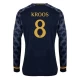 Maillot de Foot Real Madrid 2023-24 Toni Kroos #8 Extérieur Homme Manches Longues