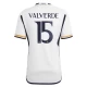 Maillot de Foot Real Madrid Federico Valverde #15 2023-24 Domicile Homme