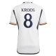 Maillot de Foot Real Madrid Toni Kroos #8 2023-24 Domicile Homme