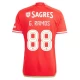Maillot de Foot SL Benfica G. Ramos #88 2023-24 UCL Domicile Homme