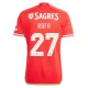 Maillot de Foot SL Benfica Rafa #27 2023-24 UCL Domicile Homme