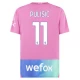 Maillot Equipe Foot AC Milan Christian Pulisic #11 2023-24 Third Homme