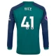Maillot Equipe Foot Arsenal FC Declan Rice #41 2023-24 Third Homme Manches Longues
