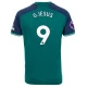 Maillot Equipe Foot Arsenal FC Gabriel Jesus #9 2023-24 Third Homme