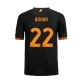Maillot Equipe Foot AS Roma Aouar #22 2023-24 Third Homme