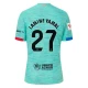 Maillot Equipe Foot Barça Lamine Yamal #27 2023-24 Third Homme