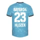 Maillot Equipe Foot Bayer 04 Leverkusen Hlozek #23 2023-24 Third Homme