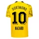 Maillot Equipe Foot BVB Borussia Dortmund Eden Hazard #10 2023-24 Third Homme