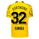 Maillot Equipe Foot BVB Borussia Dortmund Kamara #32 2023-24 Third Homme