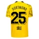 Maillot Equipe Foot BVB Borussia Dortmund Sule #25 2023-24 Third Homme