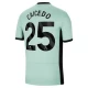 Maillot Equipe Foot Chelsea FC Moisés Caicedo #25 2023-24 Third Homme