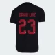 Maillot Equipe Foot CR Flamengo David Luiz #23 2023-24 Third Homme