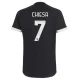 Maillot Equipe Foot Juventus FC Federico Chiesa #7 2023-24 Third Homme