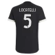 Maillot Equipe Foot Juventus FC Locatelli #5 2023-24 Third Homme