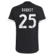 Maillot Equipe Foot Juventus FC Rabiot #25 2023-24 Third Homme