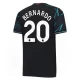 Maillot Equipe Foot Manchester City Bernardo Silva #20 2023-24 Third Homme