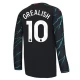 Maillot Equipe Foot Manchester City Jack Grealish #10 2023-24 Third Homme Manches Longues