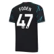 Maillot Equipe Foot Manchester City Phil Foden #47 2023-24 Third Homme