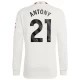 Maillot Equipe Foot Manchester United Antony #21 2023-24 Third Homme Manches Longues