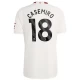 Maillot Equipe Foot Manchester United Casemiro #18 2023-24 Third Homme