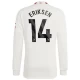 Maillot Equipe Foot Manchester United Christian Eriksen #14 2023-24 Third Homme Manches Longues