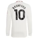 Maillot Equipe Foot Manchester United Marcus Rashford #10 2023-24 Third Homme Manches Longues