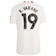Maillot Equipe Foot Manchester United R. Varane #19 2023-24 Third Homme