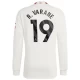 Maillot Equipe Foot Manchester United R. Varane #19 2023-24 Third Homme Manches Longues