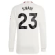 Maillot Equipe Foot Manchester United Shaw #23 2023-24 Third Homme Manches Longues