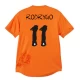 Maillot Equipe Foot Real Madrid Rodrygo 2023-24 x Y3 Orange Fourth Homme