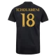 Maillot Equipe Foot Real Madrid Tchouameni #18 2023-24 Third Homme